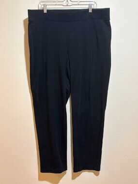 J Jill Pure Jill Slim Leg Pants Black 2X